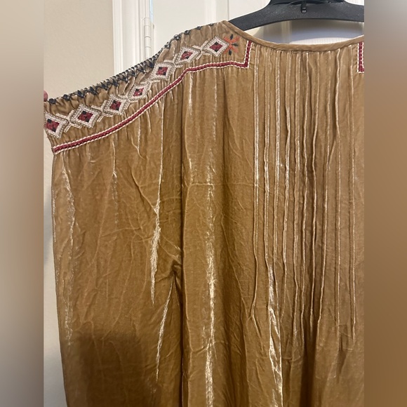 Johnny Was Los Angeles Izzy Pin tuck Poncho Sz XS (oversized to L) - Picture 7 of 9